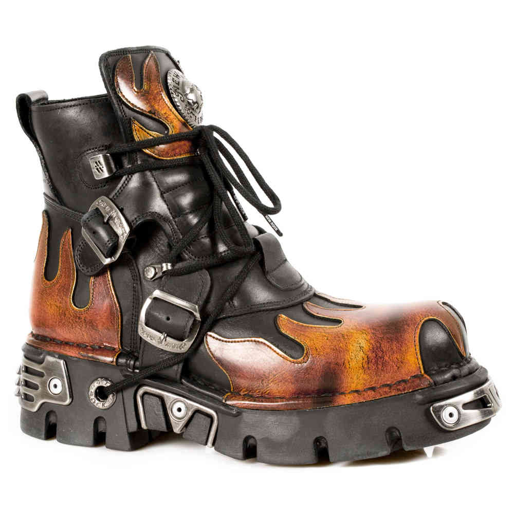 New Rock - M-288-S1 Laarzen - Zwart/Zwart